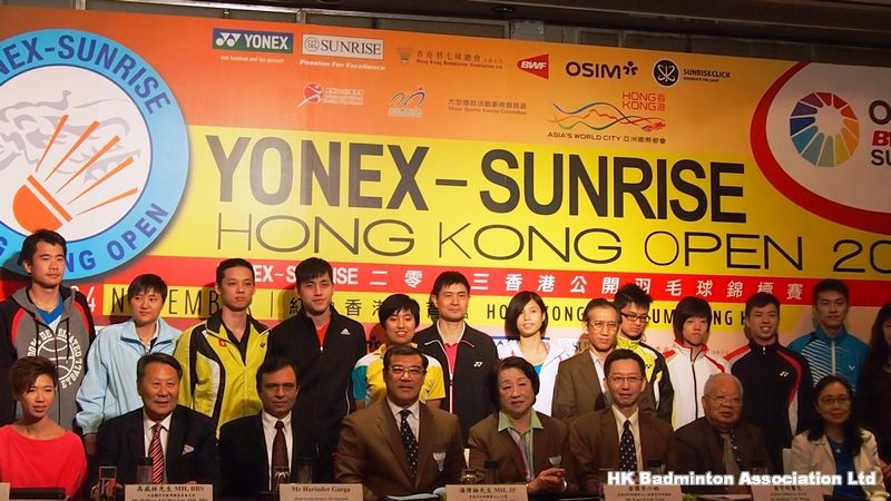 YONEX-SUNRISE Hong Kong Open 2013 part of the OSIM BWF World Superseries - Press Conference